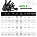 Molinete Piscifun Viper X com Drag de 15kg e Carretel CNC Braid Ready