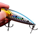 Kit 5 Iscas Popper de Superfície para Pesca de Tucunaré e Robalo