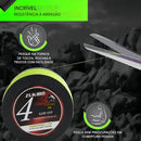 Linha Multifilamento ZUKIBO Super Power 4 Fios PE com 300 Metros