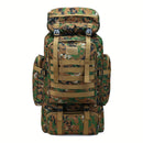 Mochila de Camuflagem JUMAHE com Grande Capacidade para Pesca e Camping