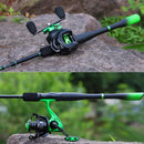 Vara de Pesca Sougayilang em Carbono para Isca Artificial e Baitcasting