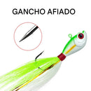 Kit 5 Iscas Jig com Movimento Suave e Realista para Pesca Esportiva
