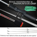 Kit de Vara e Carretilha Sougayilang com Drag de 10kg e Linha PE Incluída