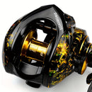 Carretilha PROBEROS com Relação 7.2:1 e Drag de 8kg para Baitcasting