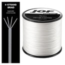 Linha de Pesca Multifilamento JOF 4 Fios com 300M e Alta Resistência à Abrasão