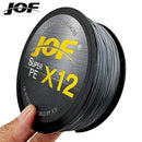 Linha de Pesca Multifilamento JOF 12 Fios PE em 100M, 300M e 500M