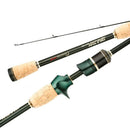 Vara de Pesca CEMREO 100% Carbono com Ação Média para Molinete e Carretilha