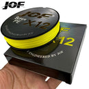 Linha de Pesca Multifilamento JOF 12 Fios PE em 100M, 300M e 500M