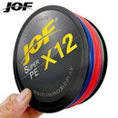 Linha de Pesca Multifilamento JOF 12 Fios PE em 100M, 300M e 500M