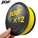 Linha de Pesca Multifilamento JOF 12 Fios PE em 100M, 300M e 500M