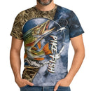 Camisa de Pesca Secagem Rápida Estampa Carpa - vista 7