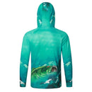 Camisa de Pesca UV Com Capuz e Máscara - vista 4