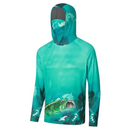 Camisa de Pesca UV Com Capuz e Máscara - vista 7