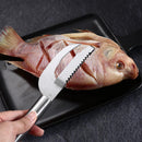 Faca Profissional em Aço Inox Multifuncional para Tratar e Limpar Peixe