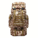 Mochila de Camuflagem JUMAHE com Grande Capacidade para Pesca e Camping