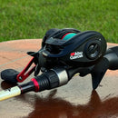 Carretilha Abu Garcia BLACK MAX 3 com Drag de 8kg e Sistema Anti-Cabeleira