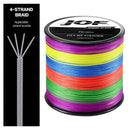 Linha de Pesca Multifilamento JOF 4 Fios com 300M e Alta Resistência à Abrasão