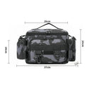 Bolsa de Pesca Multifuncional Oxford Impermeável Grande Capacidade