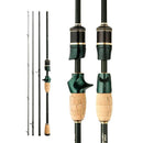 Vara de Pesca CEMREO 100% Carbono com Ação Média para Molinete e Carretilha