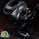Carretilha Cast X2 SEASIR com Drag de 9kg para Baitcasting