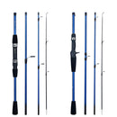 Vara de Pesca Biutifu Ultralight em Carbono para Molinete e Carretilha