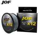 Linha de Pesca Multifilamento JOF 12 Fios PE em 100M, 300M e 500M